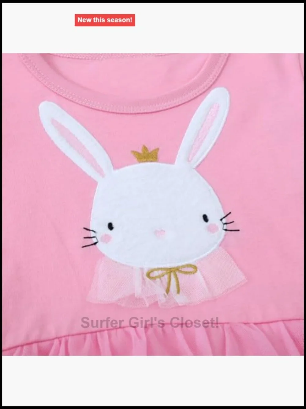 Toddler Girls Cotton Embroidered Applique Casual Dress